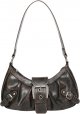 Verdusa Women's Y2k Purse Goth Handbag Buckle Punk Hobo Shoulder Bag Clutch Purses Bags