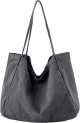 Canvas Tote Bag for Women Large Hobo Shoulder Bag for Work Travel Casual Message Bag Tote Purse handbags